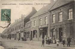 henin lietard beaumont route rue drocourt fosse parisienne magasin delvallez